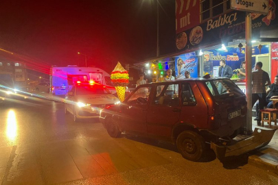 Düzce'de trafik kazası: 2 yaralı